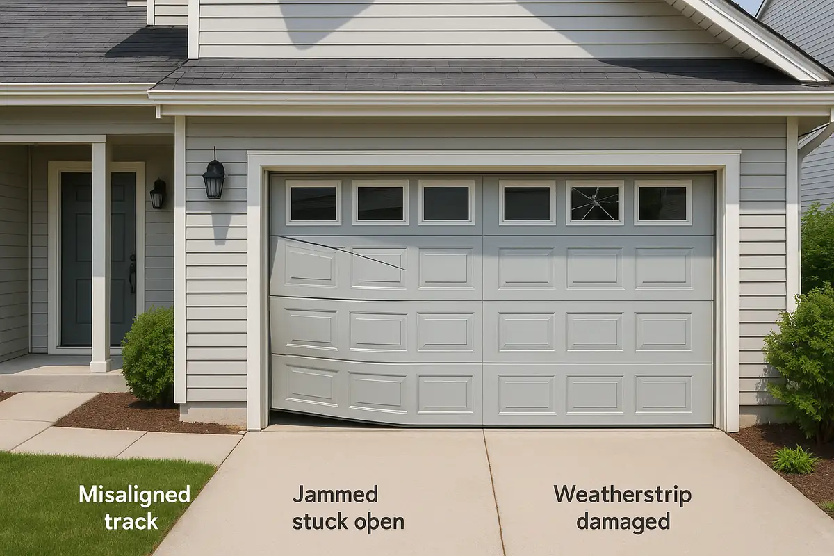 Common Garage Door Problems and How to Fix Them | R & A Garage Door Repair