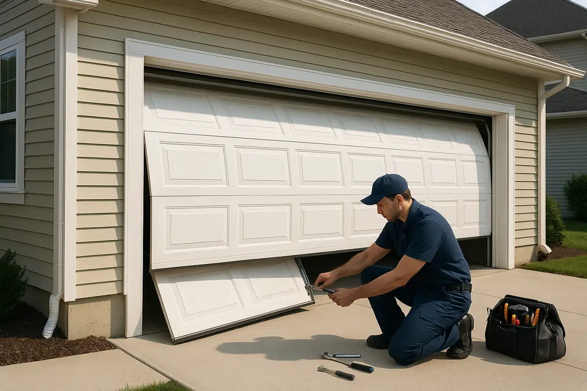 Emergency Garage Door Repairs in Somers, CT: What to Do