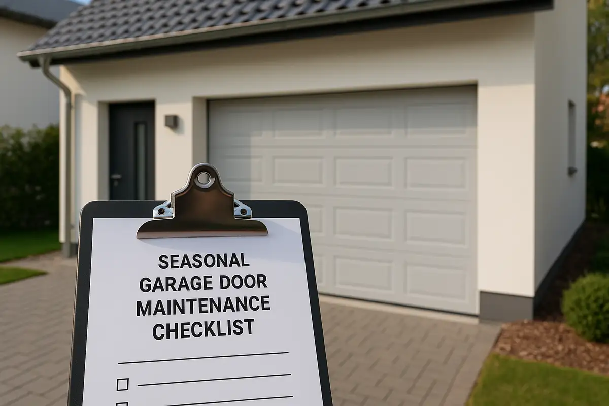 Seasonal Garage Door Maintenance Checklist for Somers, CT Residents
