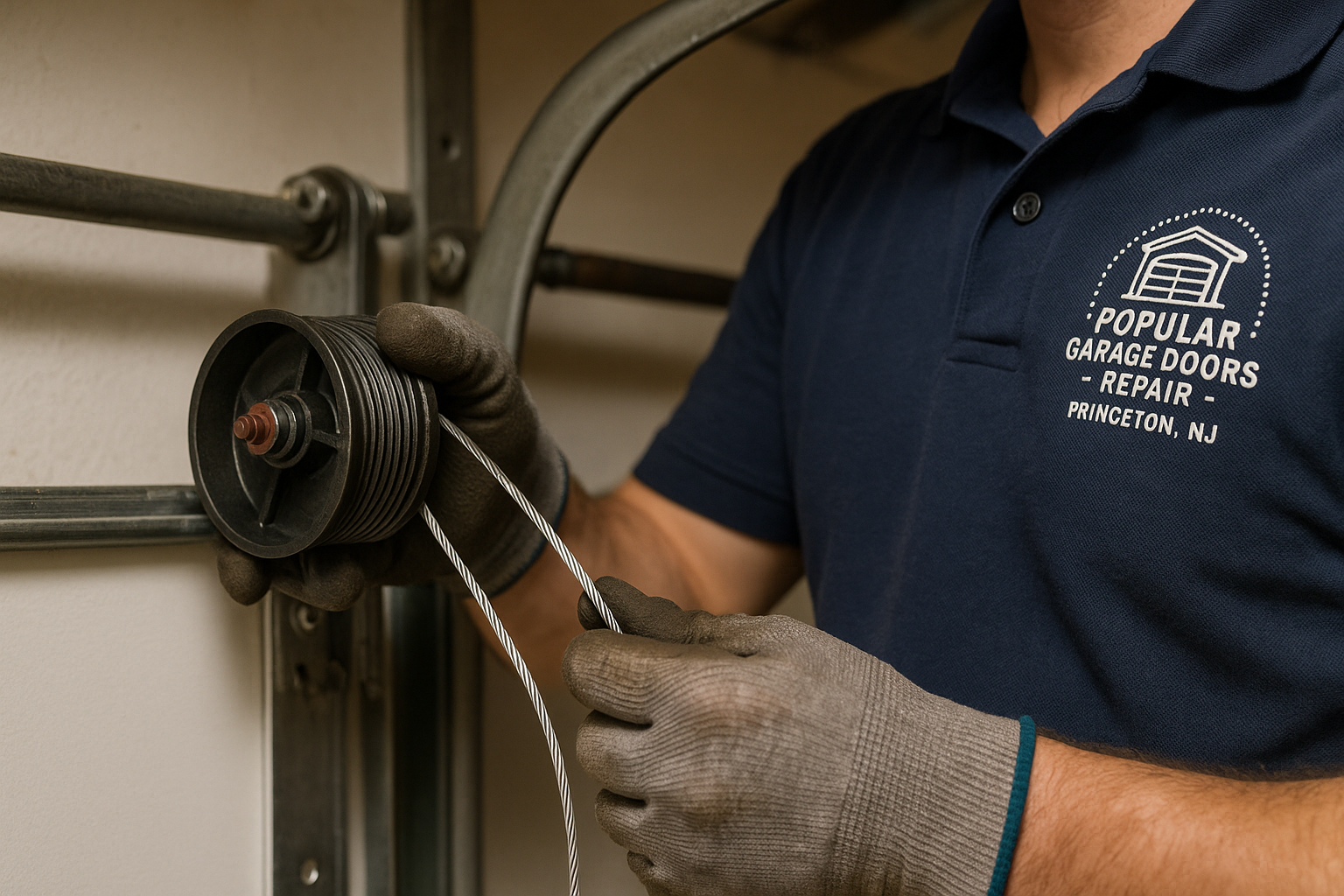 Garage Door Cable Repair in Somers
