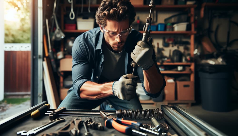 Our professional garage door cable repair process